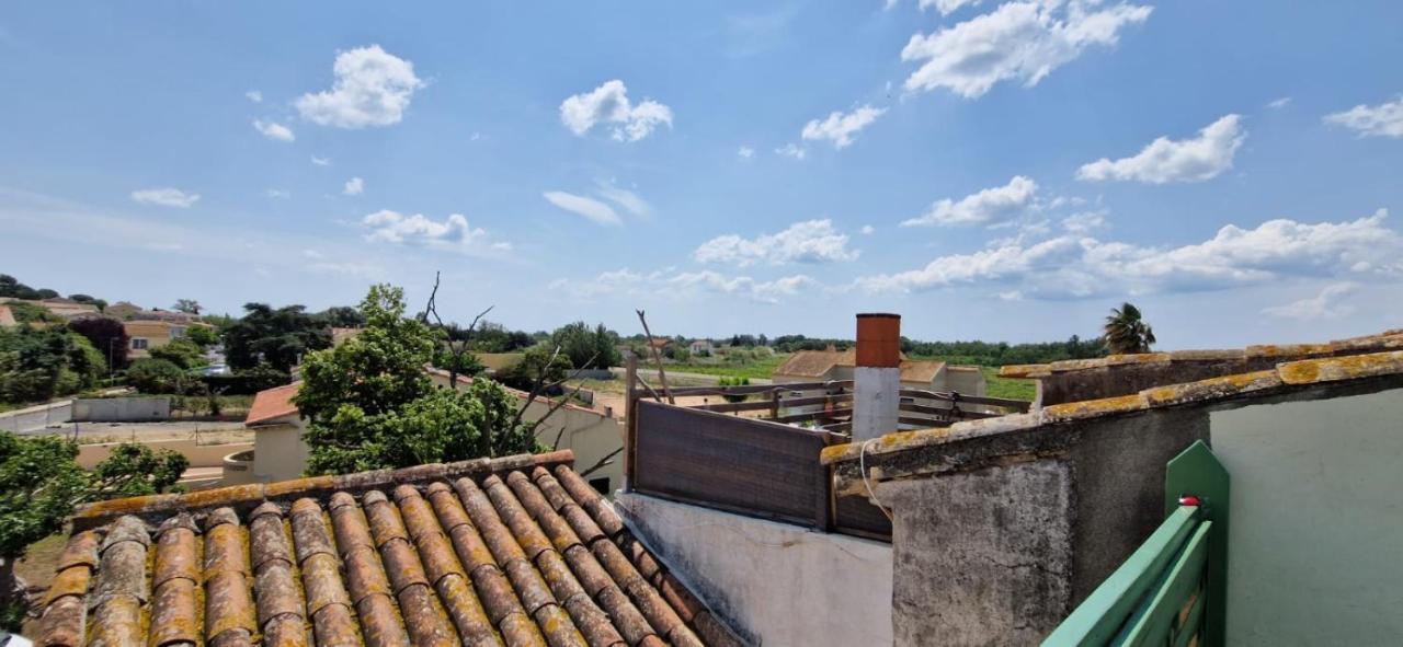 Maison Portiragnes Pres De La Mer Et Du Canal Du Midi Luaran gambar